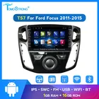 Автомобильный мультимедийный плеер, с Android 8,1, USB, Wi-Fi, навигацией, стерео, swc, carplay для Ford Focus 3, 2011, 2012, 2013, 2014-2019