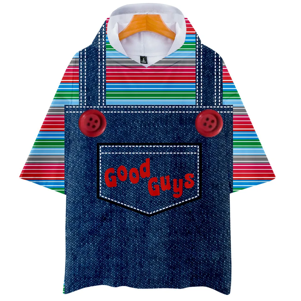 

The evil Good Guys toy 3d hoodies t shirt men/women halloween Chucky 3d tshirt t-shirt casual harajuku t shirts brand clothes
