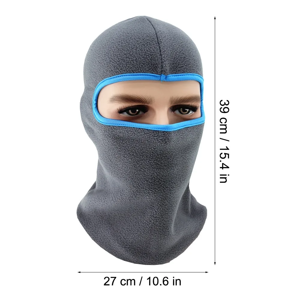 

Winter Fleece Motorcycle Full Face Mask Cover Anti-dust Windproof Face Mask Hat Neck Warmer Helmet Skiing face shield Balaclava