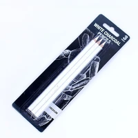 3 pcs set white sketch charcoal pencils high quality standard pen drawing pencils sets for painter school art supplies new