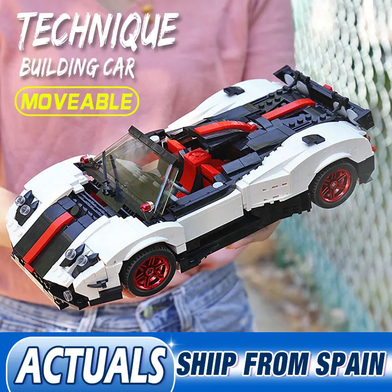 Yeshin MOC техническая серия Совместимость с 23002 языческими скоростями строительные