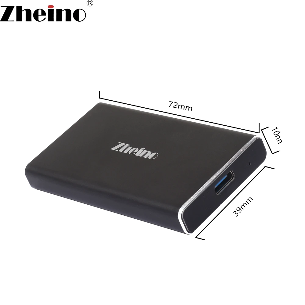 Zheino внешний жесткий диск SSD Тип C USB 3 1 120 ГБ 240 500 Гб 128 512 внешнее хранилище
