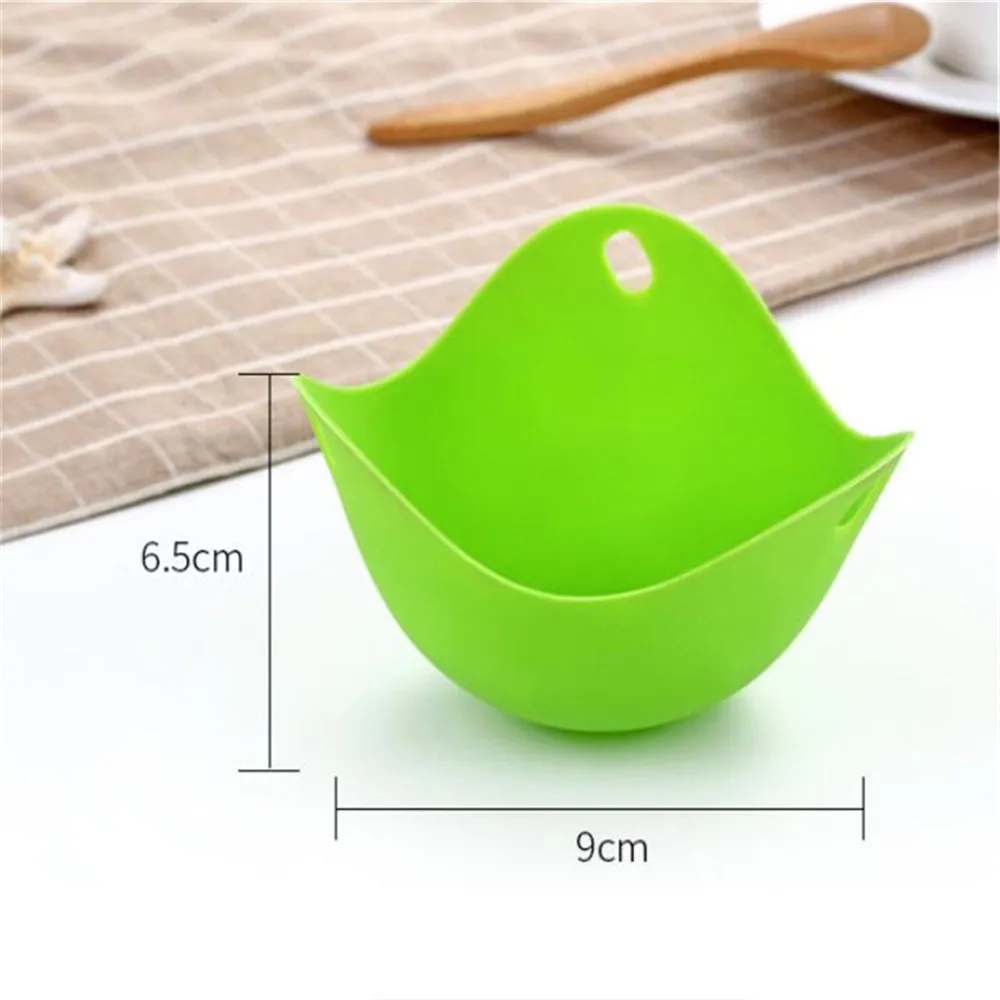 

1Pc Round Silicone Egg Poacher Poaching Pods Bowl Rings Cooker Kitchen Boiler Cooking Tools Pancake Maker