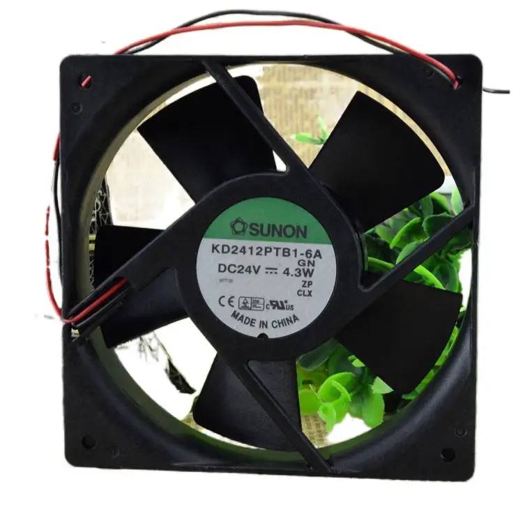 Sunon 1225, 24 В, обогревательный вентилятор, флейта 12 см