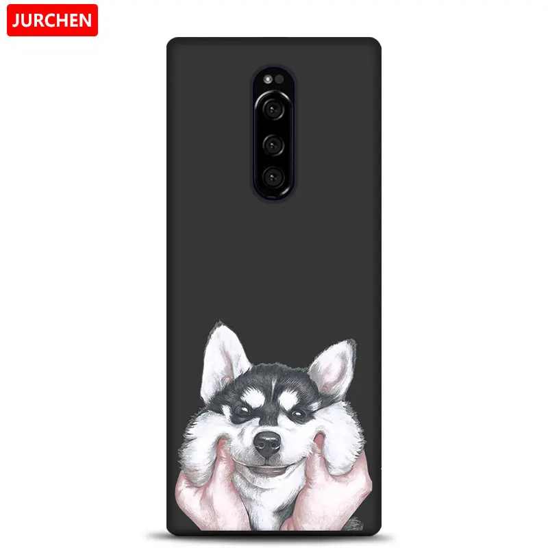 10 Чехол jurchen для sony Xperia 1, чехол для Xperia One, милый мультяшный Мягкий силиконовый чехол из ТПУ для sony Xperia1 sony 1, чехол - Цвет: 10