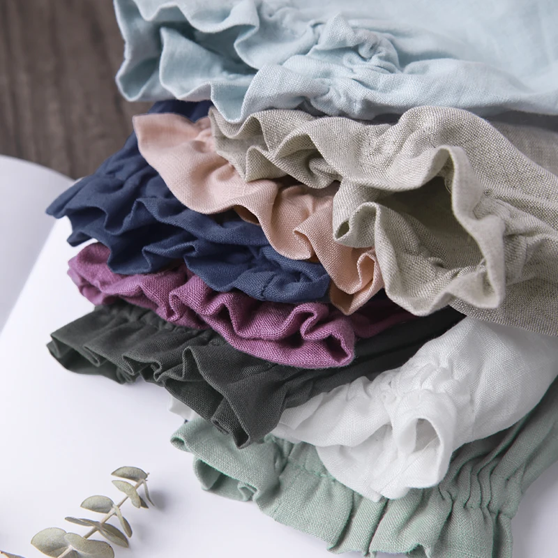 1 пара защитные нарукавники из натурального постельного белья|Нарукавники| |