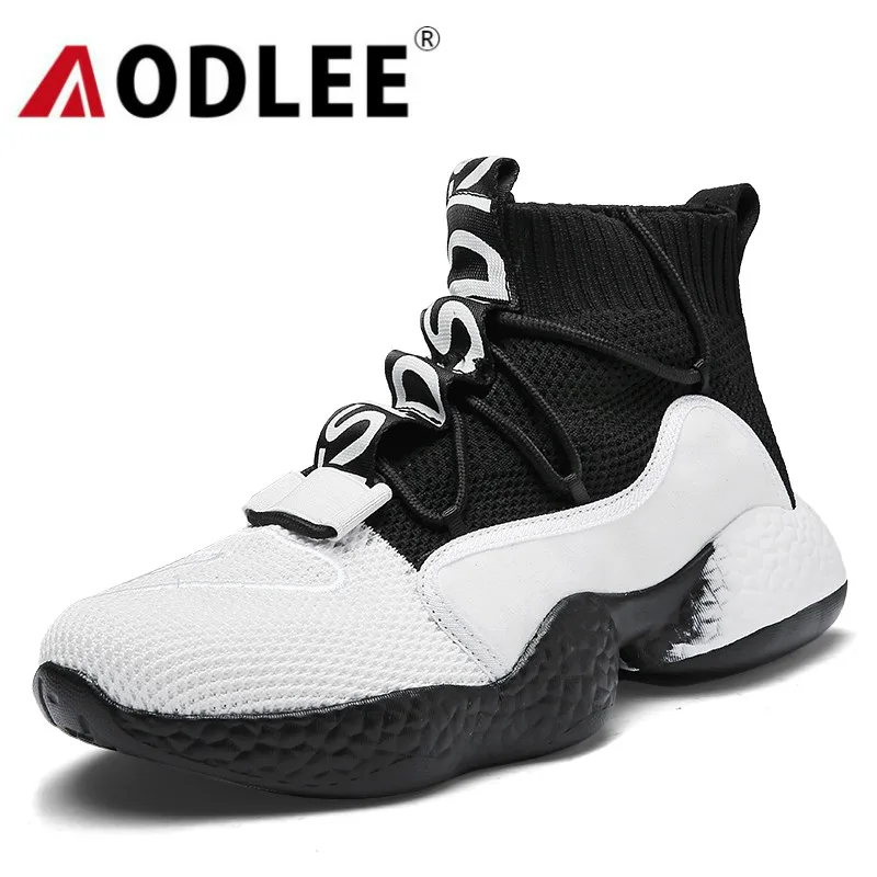 Мужские кроссовки-носки модные мужские кроссовки высокие Легкая сетчатая обувь