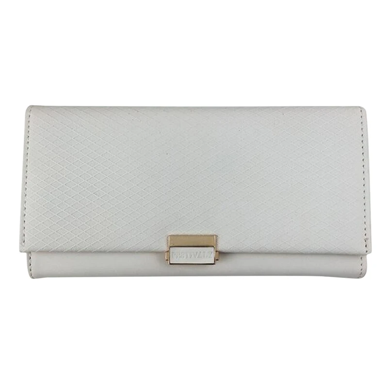 Women's Coin Purse Long Multi-function Card Package Wallet Folding Solid Color Portable Simple Compact Bag | Багаж и сумки