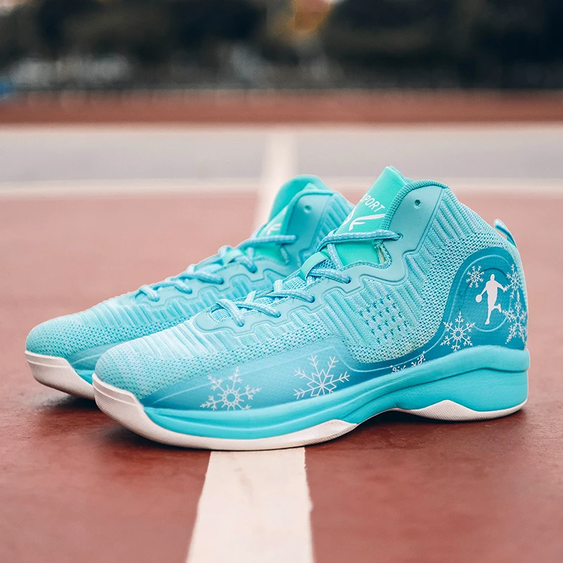 Баскетбольные кроссовки для мальчиков jordan высокие сетчатые дышащие детские