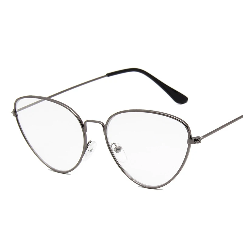 RBROVO, винтажные женские солнцезащитные очки Cateye, брендовые, дизайнерские, яркие цвета, уличные, солнечные очки для улицы, Oculos De Sol Feminino - Цвет линз: Gun