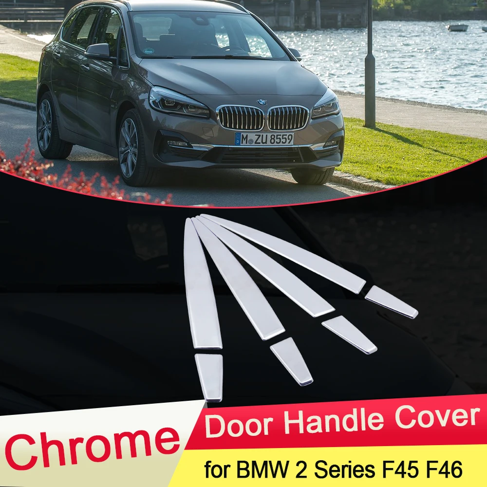 Для BMW 2 серии F45 F46 Active Tourer Gran 2015 2016 2017 2018 2019 хромированная крышка для дверной ручки