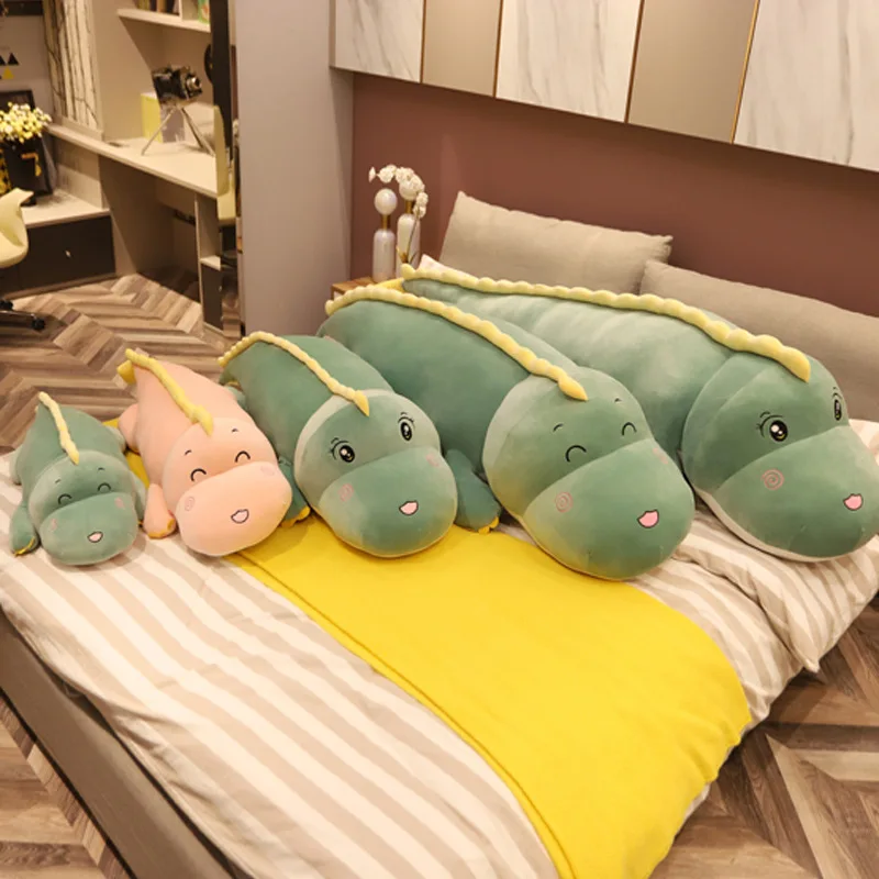 

The melody of my youth sleeps on my lap big pillow dinosaur plush toy children's rag doll creative birthday and Christmas gifts