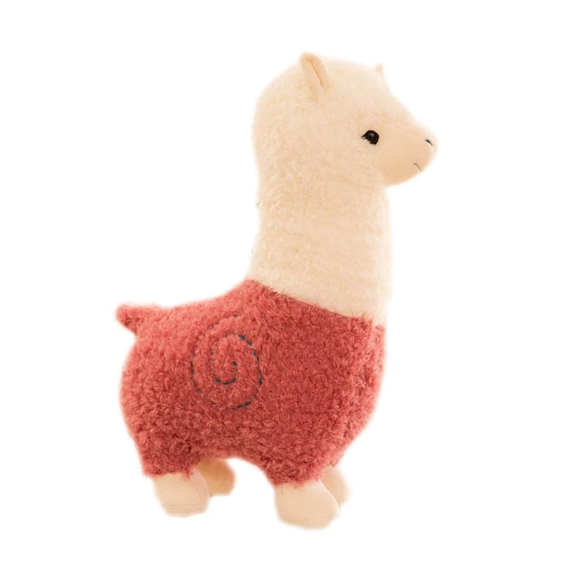 

Cute Alpaca Toy Doll Pillow Hugs Doll Early Educational Toys Bed/Sofa Accompany Supplies PP Cotton Made Girls Toy