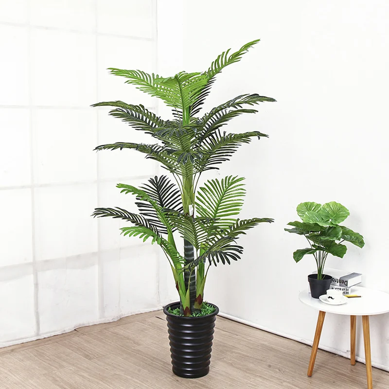 180 см тропическая пальма большие искусственные растения ненастоящая монстера