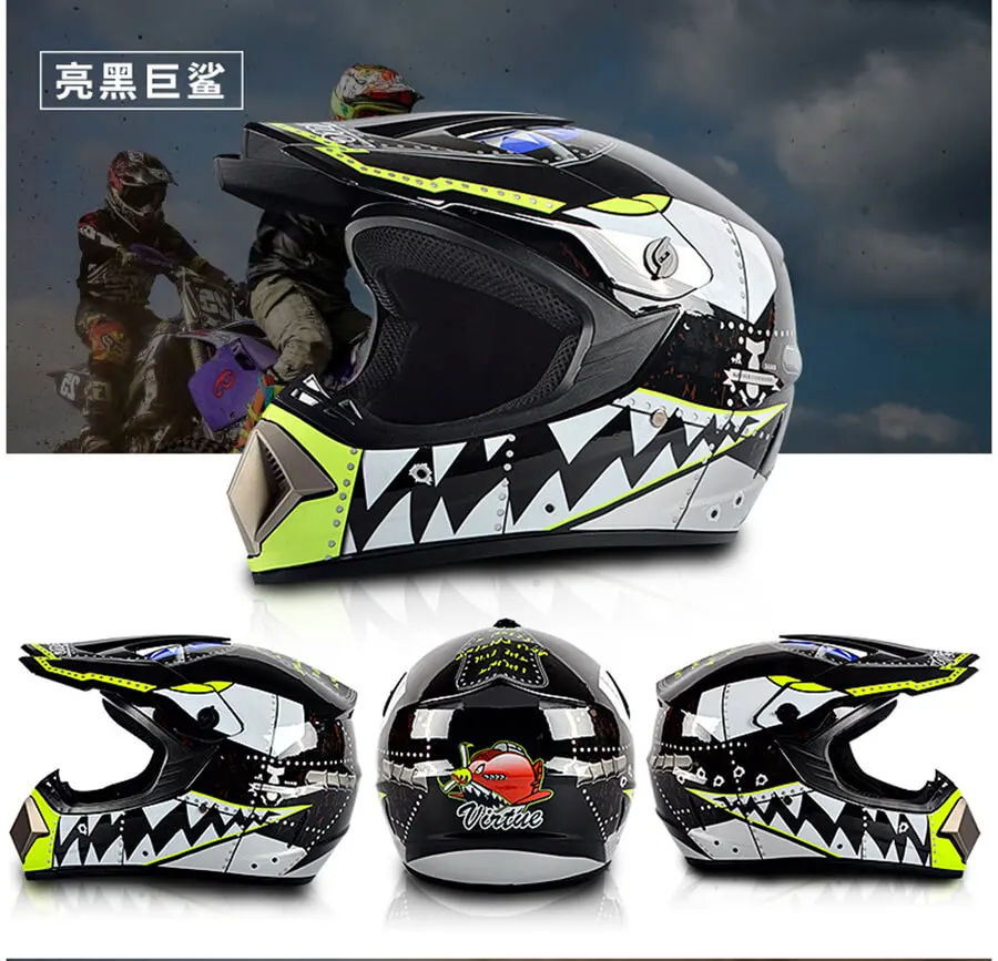Лидер продаж мотоциклетный шлем внедорожный MX Capacete Casco мотоциклетный шлем для гонок Mtb мотокросса шлемы 4 подарки