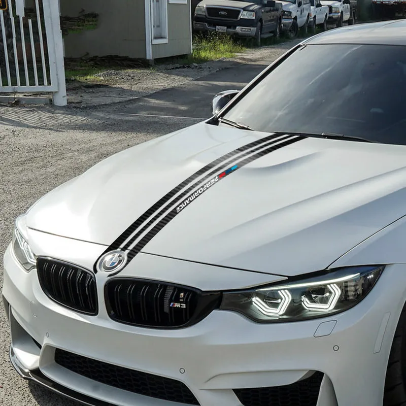 Автомобильный Стайлинг Стикеры s углеродного волокна наклейка на капот