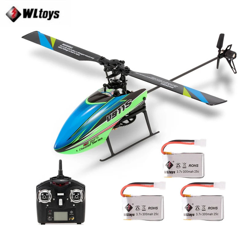 Вертолет WLtoys V911S 4 канала 6G без элерона с гироскопом для обучения детей игрушки 2