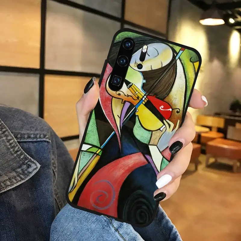 

Pablo Picasso abstract Phone Case For Huawei honor Mate P 9 10 20 30 40 Pro 10i 7 8 a x Lite nova 5t