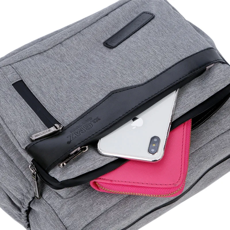 Брендовые Новые мужские повседневные сумки через плечо мужская сумка-мессенджер