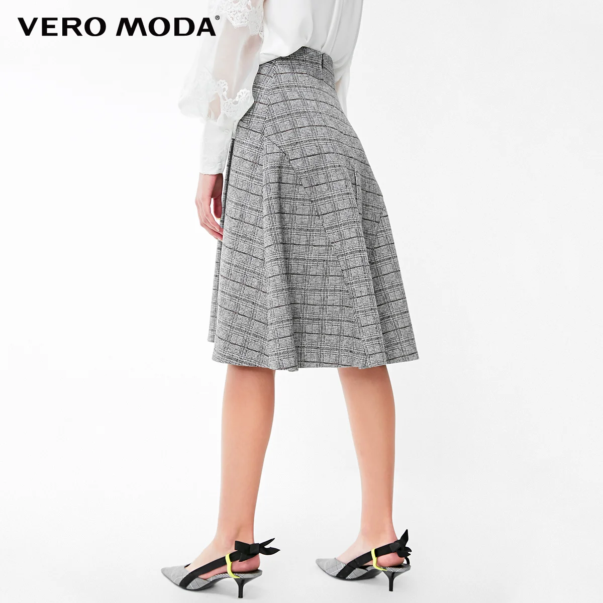 Vero Moda Женская клетчатая юбка с подкладом | 31911G510