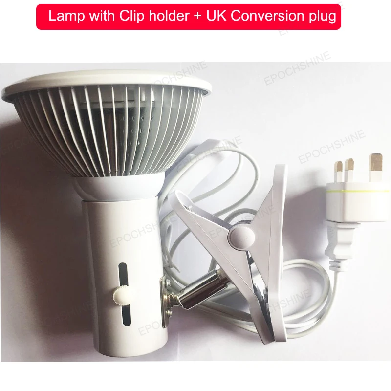 Bulb holder UK plug 45 Вт Красный светодиодный светильник для терапии глубокого Красного 660нм около инфракрасного 850nmRed светильник для терапии омоложения кожи светильник для удаления морщин панель - Испускаемый цвет: Bulb holder UK plug