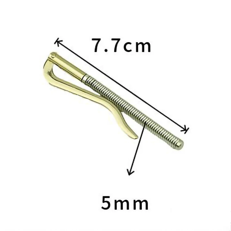 77 мм 3 цвета металлический двойной пружинный зажим для денег запасные части