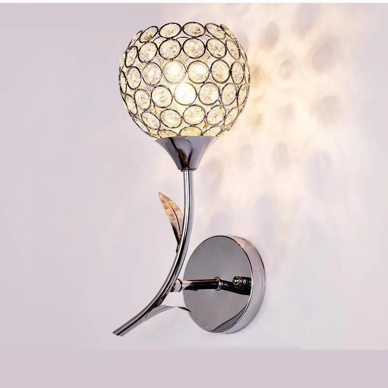 Хрустальные настенные светильники современные для ванной Аппликации Murales