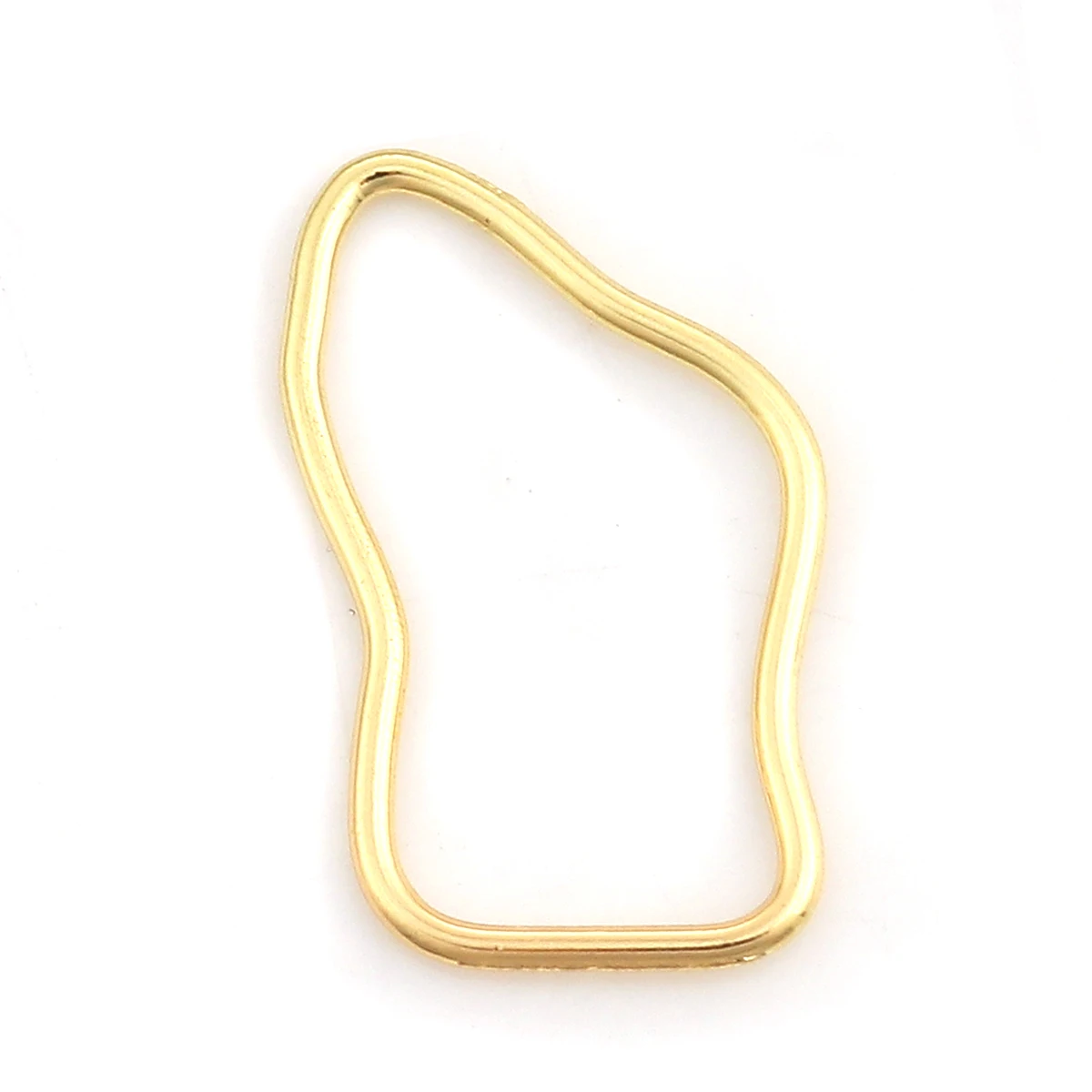 Doreen Box разъемы из цинкового сплава нерегулярные серебряные золотые/серебряные