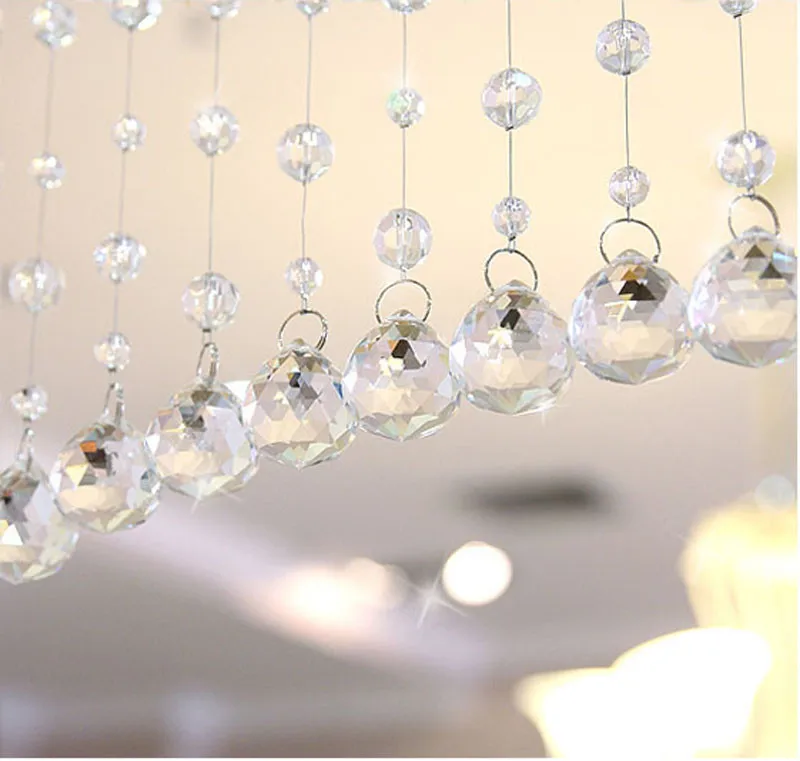 Роскошные стеклянные бусины в стиле минимализма Дверная Цепочка кисточка