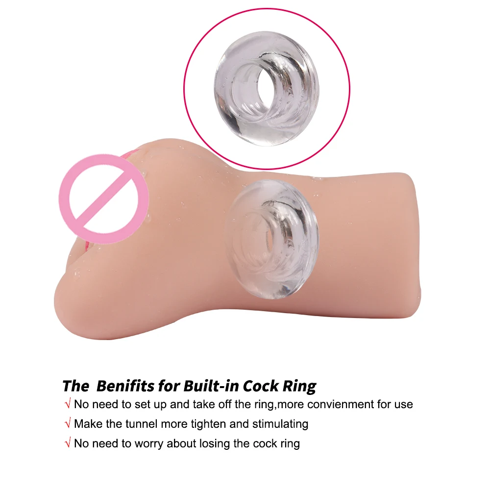 Реалистичная Вагина для мастурбации мужчин с задержкой орального секса продукт