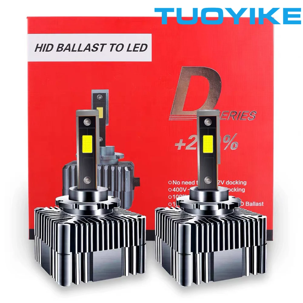 

2PCS Non-destructive D5S D8S M10 LED Headlight Lamp Bulb D1S/R D2S/R D3S/R D4S/R With CANBUS Error Free 90W 10000LM Super Bright