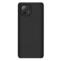pure carbon fiber ultra thin mobile phone case shell for xiaomi 11 shockproof anti drop full cover camera protection