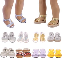 cute doll sandals 7 5 cm doll shoes for 18 inch girl doll new born baby 43 cmour generationnew born baby items