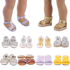 Милые босоножки для кукол 7,5 см обувь для кукол 18 дюймов куклы для девочек и новорожденных 43 см, наше поколение, Товары для новорожденных