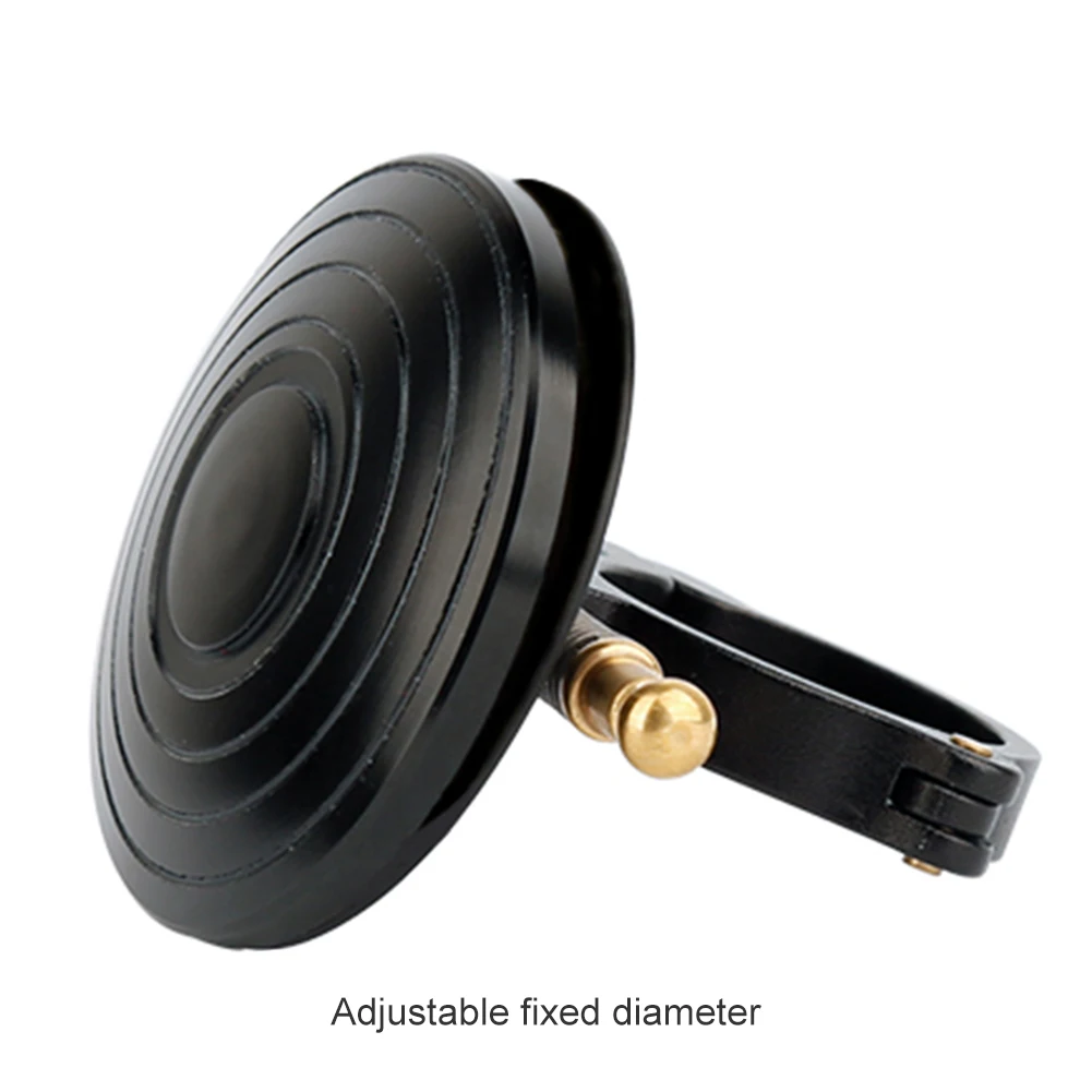 

Black Aluminum Alloy Crisp Sound Bicycle Bell Road MTB Mountain Bike Fixed Gear Handlebar Bells Bike Accessories