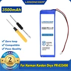 100% Оригинальный LOSONCOER 3500 мАч PR-633496 Сменный аккумулятор для Harman Kardon Onyx PR-633496 Бесплатные инструменты