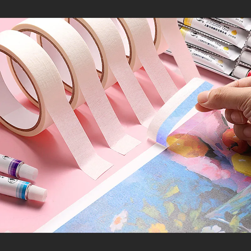 Маскировочная лента белого цвета самоклеящаяся для защиты автомобиля от воды 20