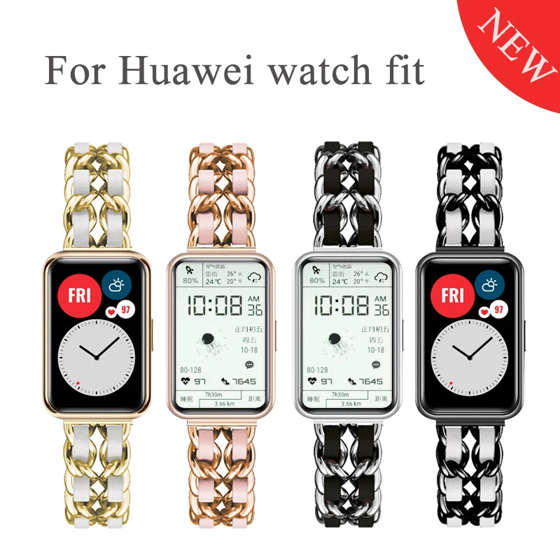 Band for Huawei Watch fit 20mm Strap for women Smartwatch Accessories Replacement Wrist Bracelet for huawei watch fit