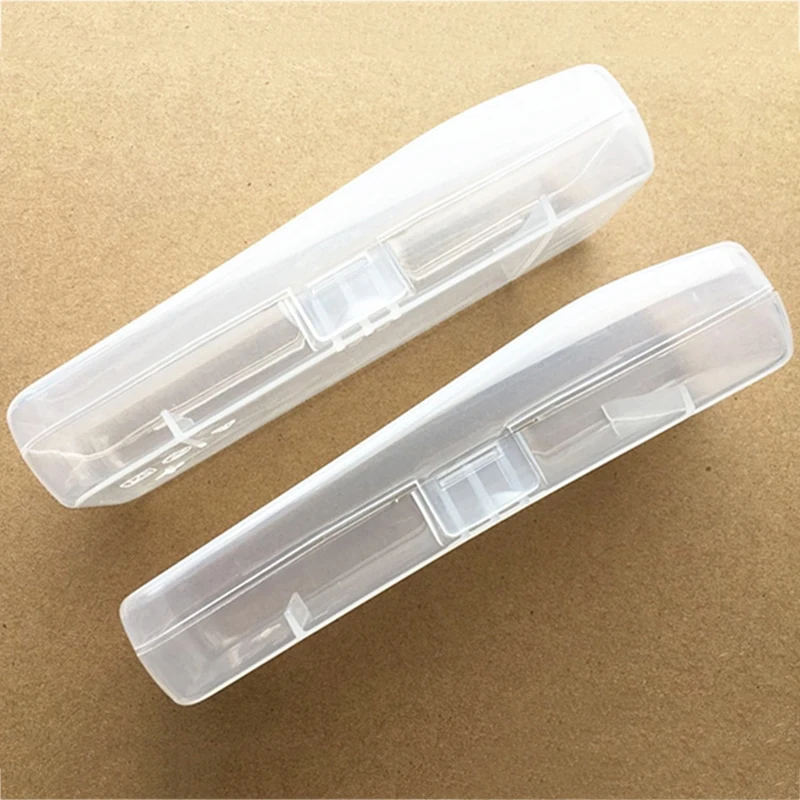 

Men Universal Shaver Storage Box Handle Box Full Transparent Plastic Case Razor Boxs Eco-Friendly PP Shaving Box high Quality