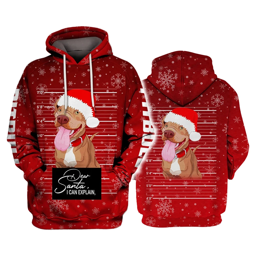 

Men/Women 3D printed pullovers Funny hoodies Christmas pullovers