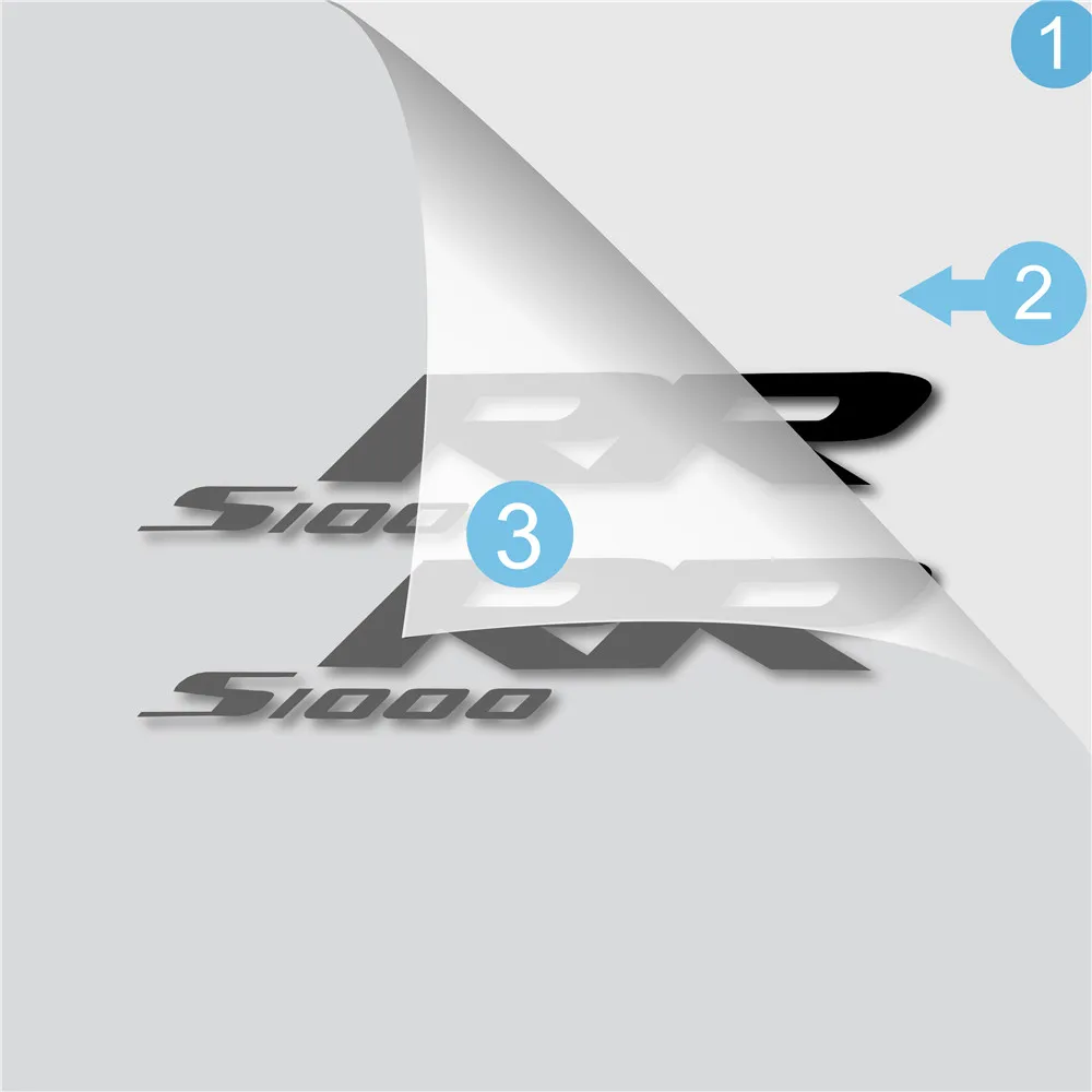 

New Motorcycle Stickers Body Reflective Waterproof Body fuel tank logo sticker Kit For BMW S1000RR s1000 rr sign decal
