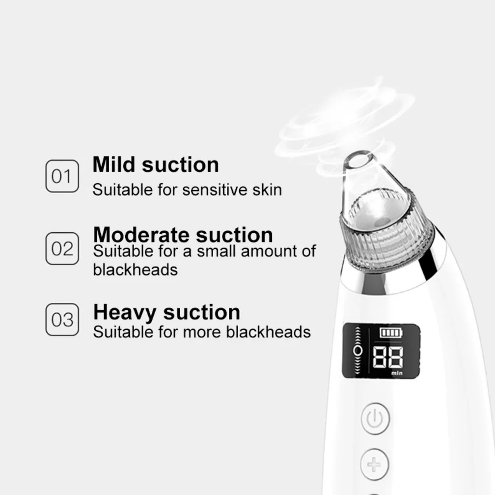 

Electric PoreApparatus Blackhead Absorption Instrument Skin Firming Home Beauty Instrument Acne Grease Facial Pores Clean Bea L1