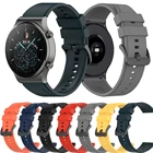 Ремешок для часов Samsung Gear S3 FrontierGalaxy Watch 3, силиконовый браслет для смарт-часов Huawei GT2 ProGTR 2E, 22 мм