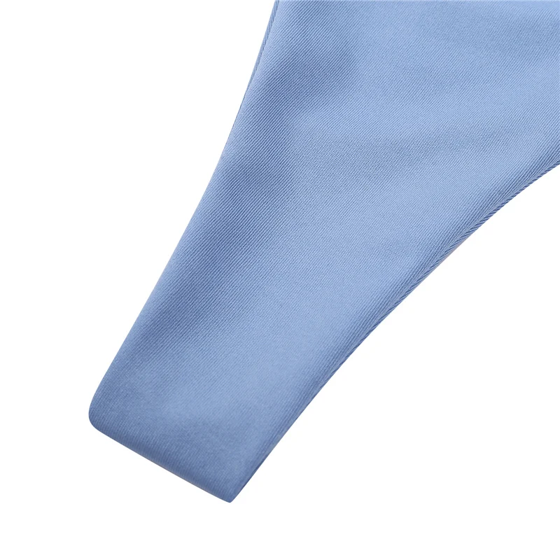 Женский комплект бикини с лямкой на шее летний купальник пуш-ап женское