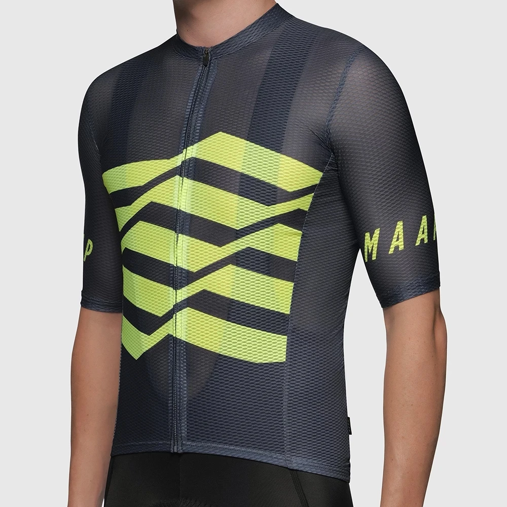 Новинка 2019 серая велосипедная Джерси Мужская профессиональная команда легкая с