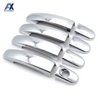 Стайлинг автомобиля, хромированная крышка дверной ручки, накладка, верхний молдинг для Ford Focus Mk2 Mk3 Escape Kuga C-Max S-Max Galaxy Mondeo 2018 2019