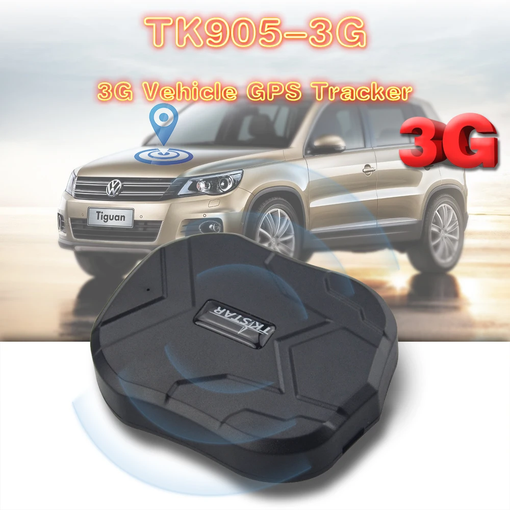 3g Водонепроницаемый gps автомобильный трекер tk905 Fot магнит в режиме реального