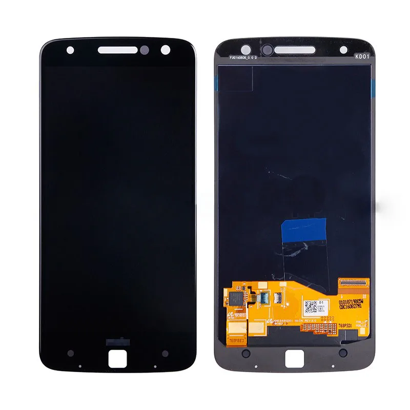 Tested AAA Quality 5.5&quotLCD For Motorola Moto Z XT1650 XT1650-03 LCD Display With Full Touch Screen Digitizer Panel Replacement |
