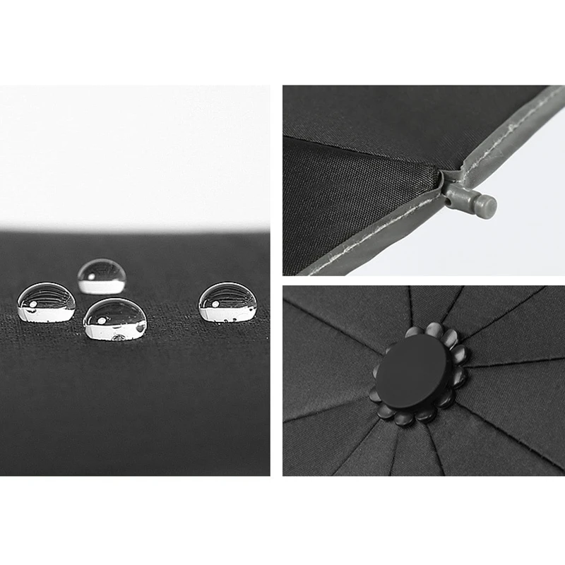 Automatic Umbrella Folding Sun Umbrellas 12K Windproof Rain Big Men Women UV Parasol |