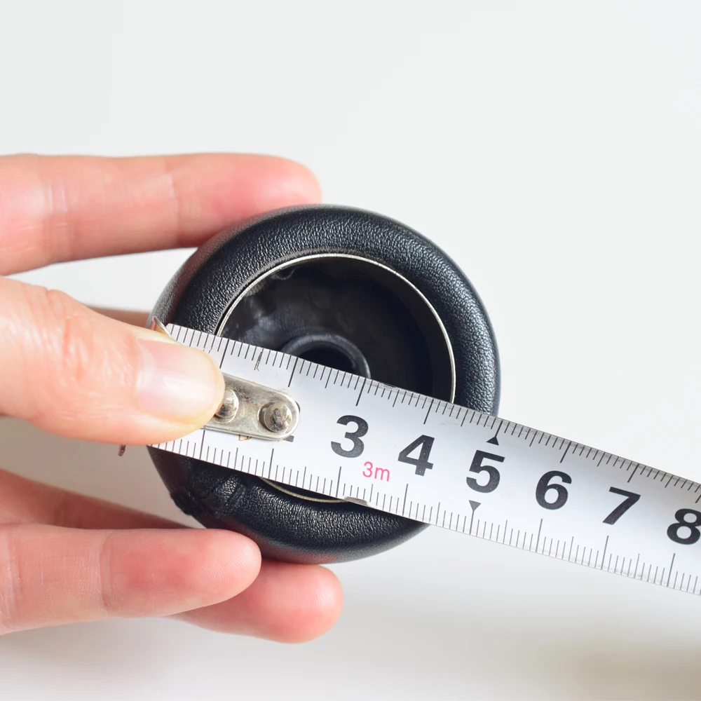 

5 6 Speed Car Auto Manual Gear Shift Knob PU Leather Lever Shifter Handball Round 55347088 For Alfa Romeo GT 147 166 3.2 V6